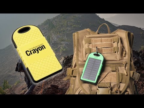 Rugged Solar Power Bank - 5000 mAh