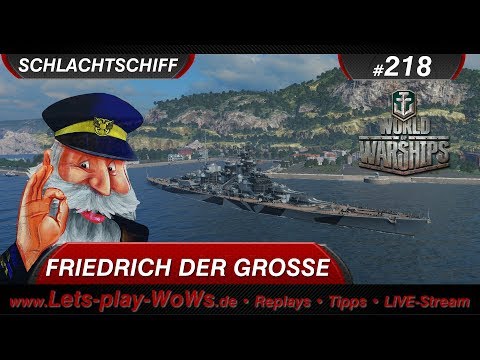 World of Warships Replay #218: Friedrich der Große [ 3  Kills | 157 K ] deutsch