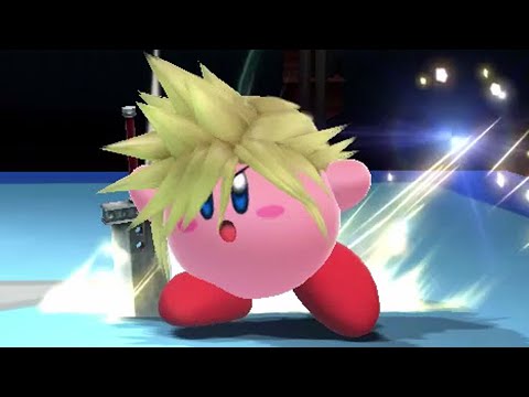 Super Smash Bros Wii U - All Kirby Hats and Powers (DLC Included)