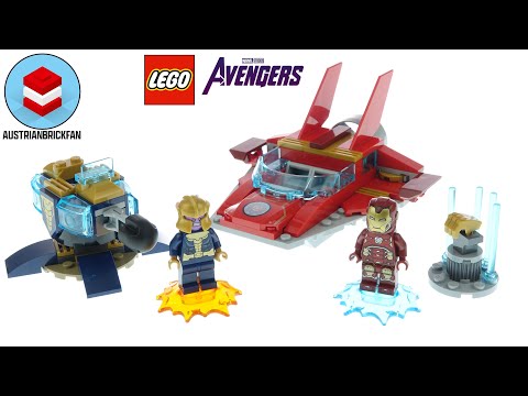 Vidéo LEGO Marvel 76170 : Iron Man contre Thanos