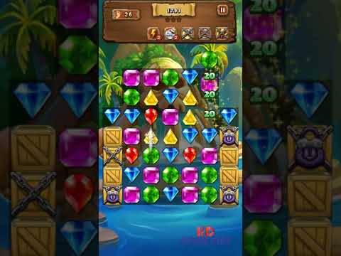 Jewel Mash TREASURE ISLAND Level 8