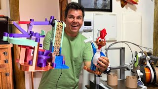 30 DIAS IMPRIMINDO SEM PARAR! TUDO QUE CRIEI COM MINHA IMPRESSORA 3D!