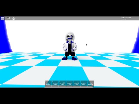 Roblox Error 404 Sans review (Sans Vs Chara: OC Edition (REMADE))