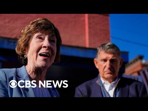 Joe Manchin helps GOP Sen. Susan Collins court moderates in Maine