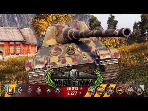 World of Tanks Jagdtiger - 1vs5 - 9 Kills - 7 9k Damage [Gameplay|HD]