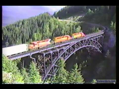 Classic Railroad Series 534 - CP crossing Stoney Creek June 1988