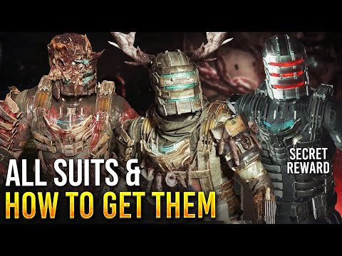 Dead Space Remake - All Suits & How To Get Them (All 14 Suits)