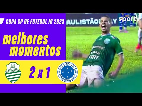 FRANCANA 2 X 1 CRUZEIRO-AL | MELHORES MOMENTOS | COPA SÃO PAULO DE FUTEBOL JÚNIOR 2023 | sportv