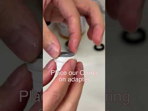 How to Add Adapter to Faucet for Puresoft Filter