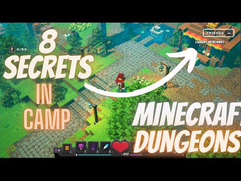 Insane!! Uncover 8 Mind-Blowing Secrets in Minecraft Camp!
