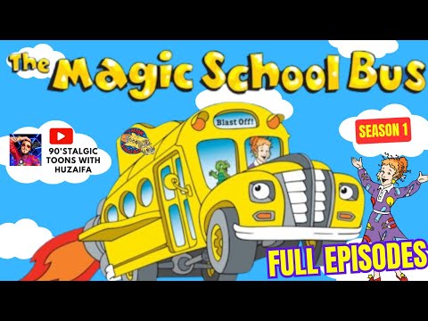 Ep10  The magic school bus | Bus plays ball | Ms. Valerie Frizzle #cartoon #school #magic