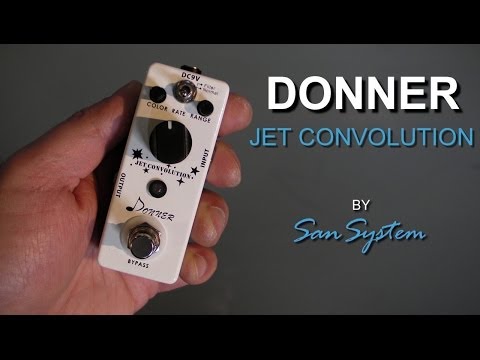 Donner Jet Convolution Flanger Analog Style True Bypass Free Shipping image 7