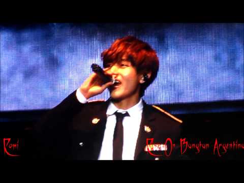 [150802] BTS The Red Bullet en Chile - Talk - Fancam-