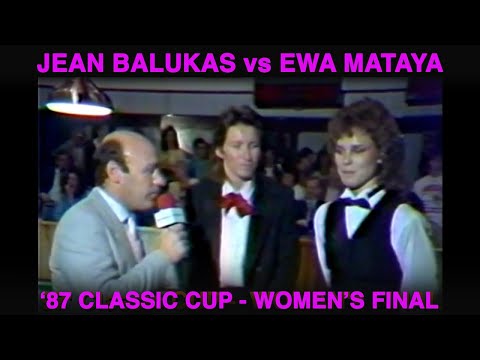 JEAN BALUKAS  vs  EWA MATAYA --- 87' Classic CUP --- WOMEN's FINAL