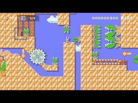 SMB1 Precision Levels - Team 0% (SMM2)