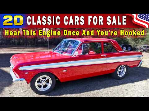 Have This Rarest Beauty, 20 CHEAP Classic Cars For Sale