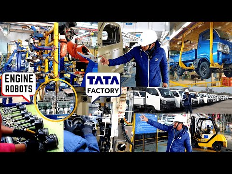 Thumbnail for TATA MOTORS Factory - Tata Manufacturing Plant | ROBOTS | How Tata Vehicles Made | TATA Plant Tour by Tata Motors