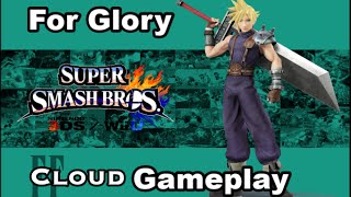 Super Smash Bros. Wii U - (How To Play Cloud) Cloud Gameplay For Glory