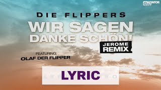 Musik-Video-Miniaturansicht zu Wir sagen danke schön Songtext von Die Flippers & Jerome feat. Olaf Der Flipper