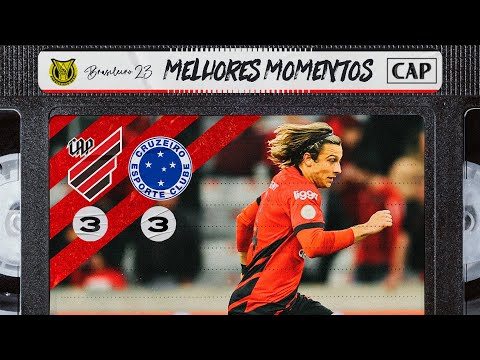 EMPATE ELETRIZANTE! Athletico Paranaense 3x3 Cruzeiro | MELHORES MOMENTOS