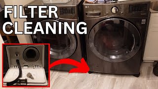 LG Washing Machine Drain Filter Cleaning