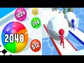Ball run 2048 | Sky Rolling Ball 3D - All Level Gameplay Android,iOS - NEW APK MEGA UPDATE