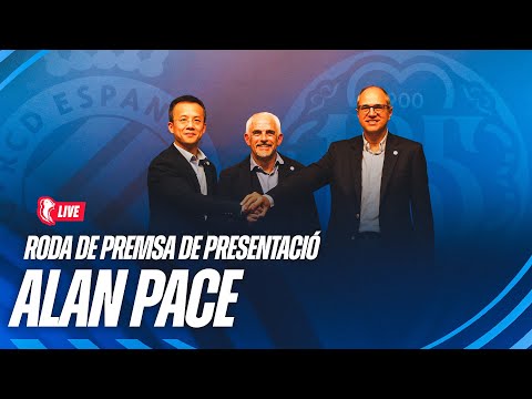 🔴 LIVE | 🎥 Roda de premsa de presentació d’Alan Pace