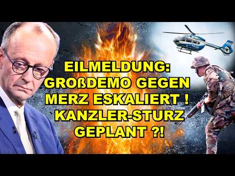 EIL: Merz-Demo ESKALIERT! KANZLER-STURZ?!