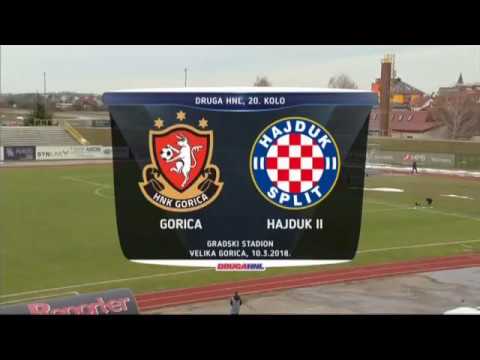 20.kolo 2.HNL: Gorica - Hajduk II 3:0