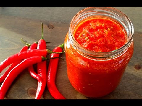 Homemade Red Chilli Sauce | Raw Chili Garlic Sauce | Chicken Rice Chilli 鸡饭辣椒 辣椒醬