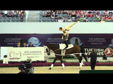 EM Aachen 2015 - PDD AUT Lindner & Wacha