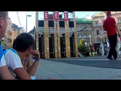 MČR PS Brno 2016 - FINÁLE výstup na věž - ženy - Martina Pekrová