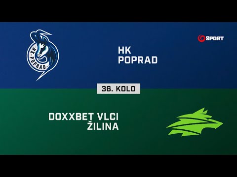 36. kolo: HK Poprad - Vlci Žilina 0:4 (HIGHLIGHTY)