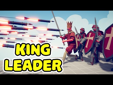 KING AND THE KNIGHTS vs EVERY GOD POWER | TABS Unit Creator | Totally Accurate Battle Simulator TABS