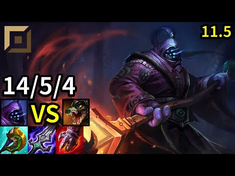 Jax Top vs Renekton - KR Grandmaster | Patch 11.5
