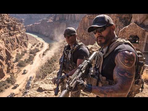 Eles atravessam uma emboscada! Filme de ação | Filmes completos dublados