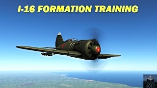 Polikarpov I-16 │ Formation training │ Normandy 1944 Map