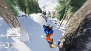 STEEP : ALLER A LA DROP ZONE MONT LACHAT DU CHATILLON !