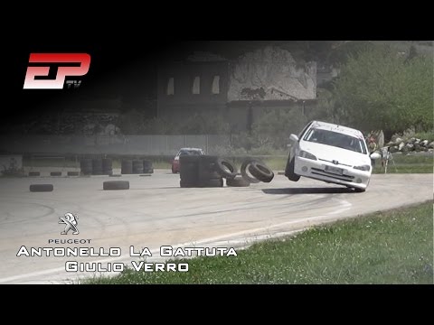 A. La Gattuta - G. Verro - Peugeot 106 - 2° Palermo Rally Exhibition
