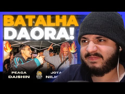 PEAGA E DAISHIN X JOTAPE E NILKNARF| PRIMEIRA FASE CHAVE B| BATALHA DA MATRIZ | ED 1 | REACT BAUEB