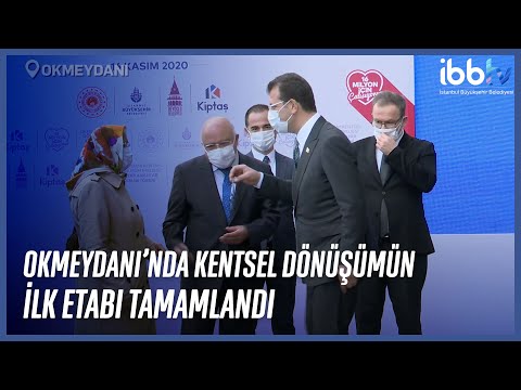 Okmeydanı Kentsel Dönüşüm Projesi'nin ilk etabı tamamlandı