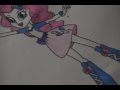 Как разрисовать девушку с эквестрии Пинки Пай 