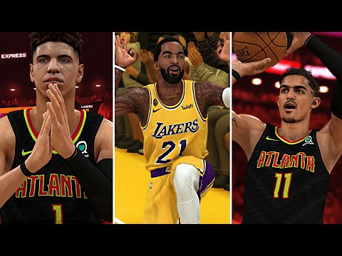 NBA 2K20 LaMelo Ball MyCAREER - JR Smith 4-Point Play! Trae Young 50 Point Game!