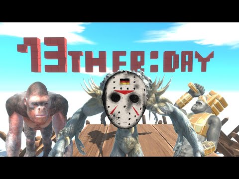 13th FRIDAY! PRIMATES + CARNIVORE DINOS AGAINST JASON SCOURGE + INFERNALS MONSTERS - ARBS