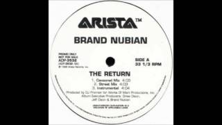 Brand Nubian - The Return (DJ Premier Instrumental) (1998)
