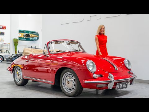 Elise Elliott Drives the *SUPER COLLECTABLE* 1964 Porsche 356!