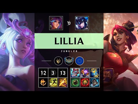 Lillia Jungle vs Sejuani - EUW Challenger Patch 25.14