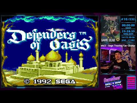 Game Gear After Dark - #10 - Defenders of Oasis - Game Gear - Part 1