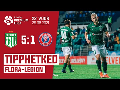 Tallinna FC Flora - Tallinna JK Legion l 5:1 l Premium liiga 22. voor l 2021