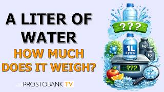 How Much Does a Liter of Water Weigh Simple Formula to Convert Liters to Kilograms!
